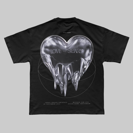 T-shirt Love = Scary