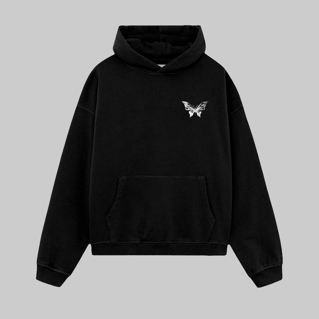 Metallic Heart Hoodie